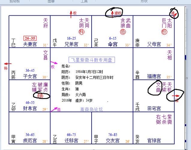 富贵天注定-紫微斗数看财富