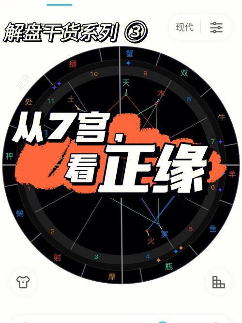 星盘学习第三课,七宫头落12星座,看自己的正缘特征97效果好再出一篇