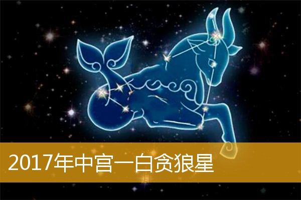 2023年中宫一白贪狼星