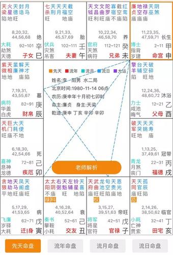 紫微斗数紫府朝恒格入此格者不大贵即当大富