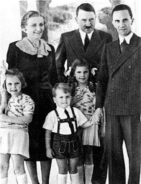 她是德国第一夫人,和希特勒关系暧昧,战败后带6个孩子