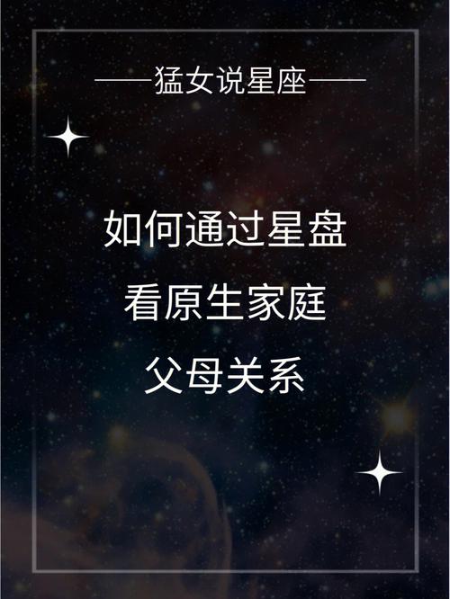 如何通过星盘看原生家庭父母关系!