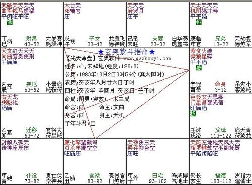 紫微斗数流年批算部分包括流日