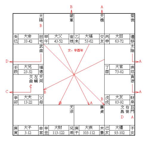 紫微斗数自化案例(高级版)