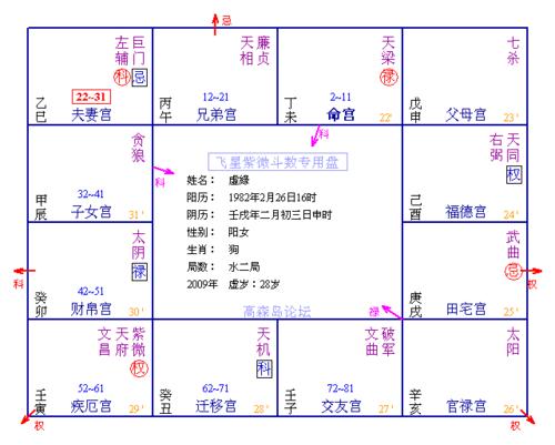 飞星紫微斗数,第四课—第二节:借盘怎麼看:静盘