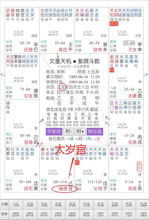 紫微斗数基础(7)生肖属相太岁宫