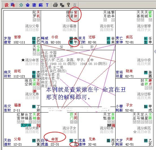 紫微斗数114种命盘格局图解-使用指南