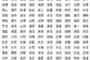 姓胡五行缺水的男孩名字单字 胡姓男宝宝起名大全属水