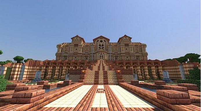 我的世界宫殿建筑设计图附紫禁城建设步骤