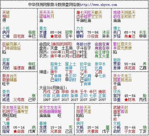 紫微斗数帮我看下婚姻事业,桃花如何.男,1990年10月20日15时5分生.