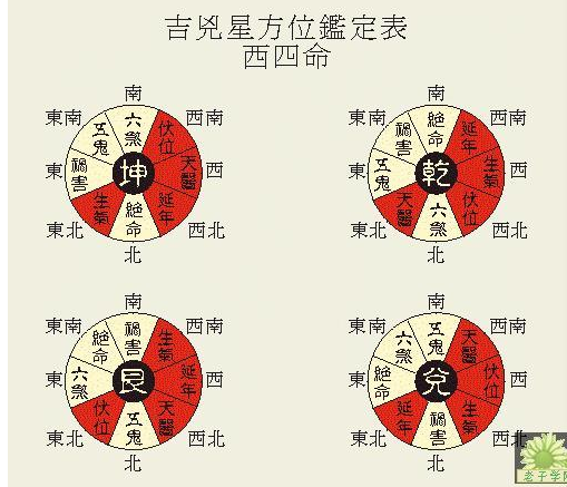 周易自学之命宫图奇门遁甲紫微斗数等