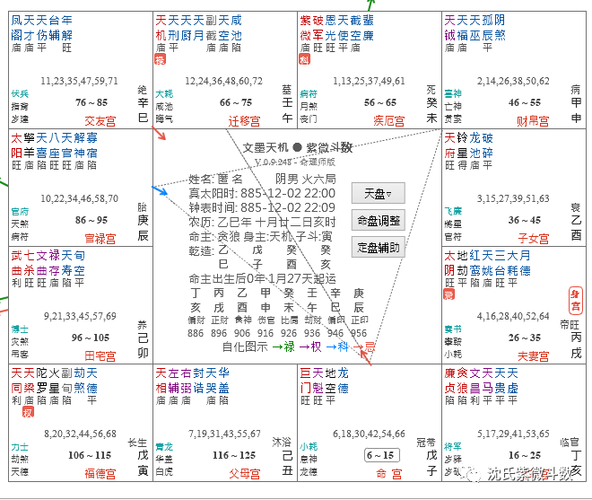 后唐庄宗皇帝 李存勖 紫微命盘点评