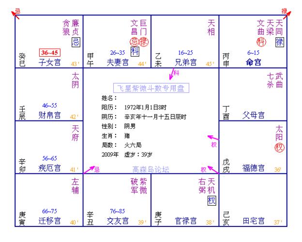 飞星紫微斗数,第四课—第四节:借盘,讲交禄