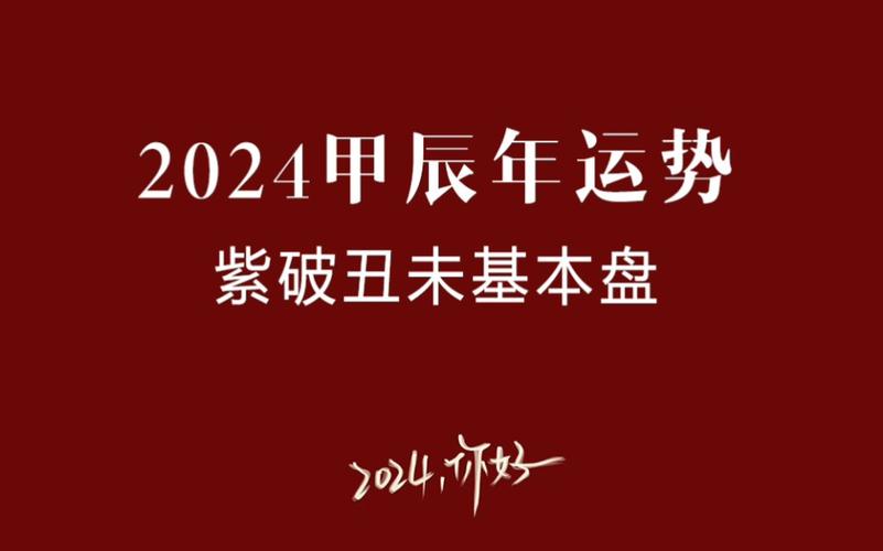 闲聊紫微|2024甲辰年紫破丑未基本盘流年运势-旦饼苏打yvo-旦饼苏打