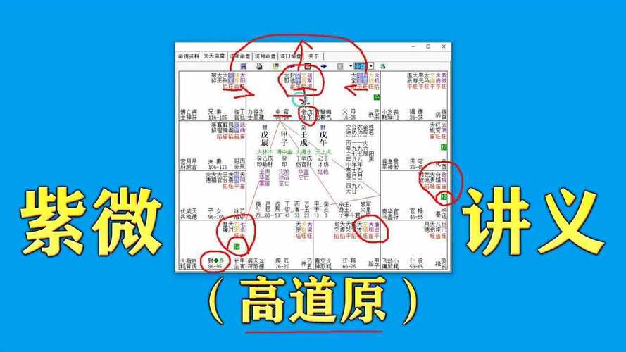 高道原紫微斗数学习班